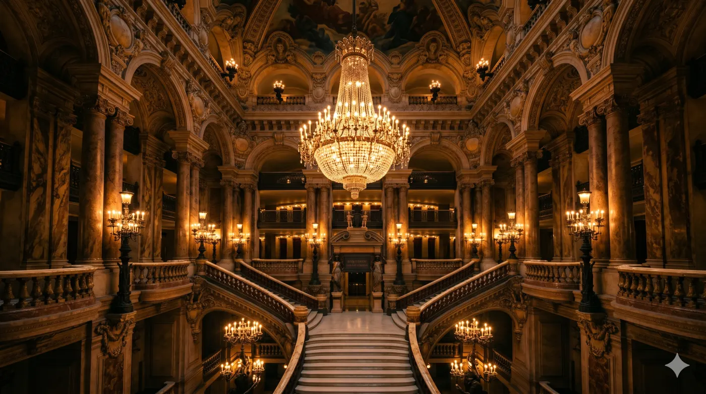 Opera Garnier grand foyer