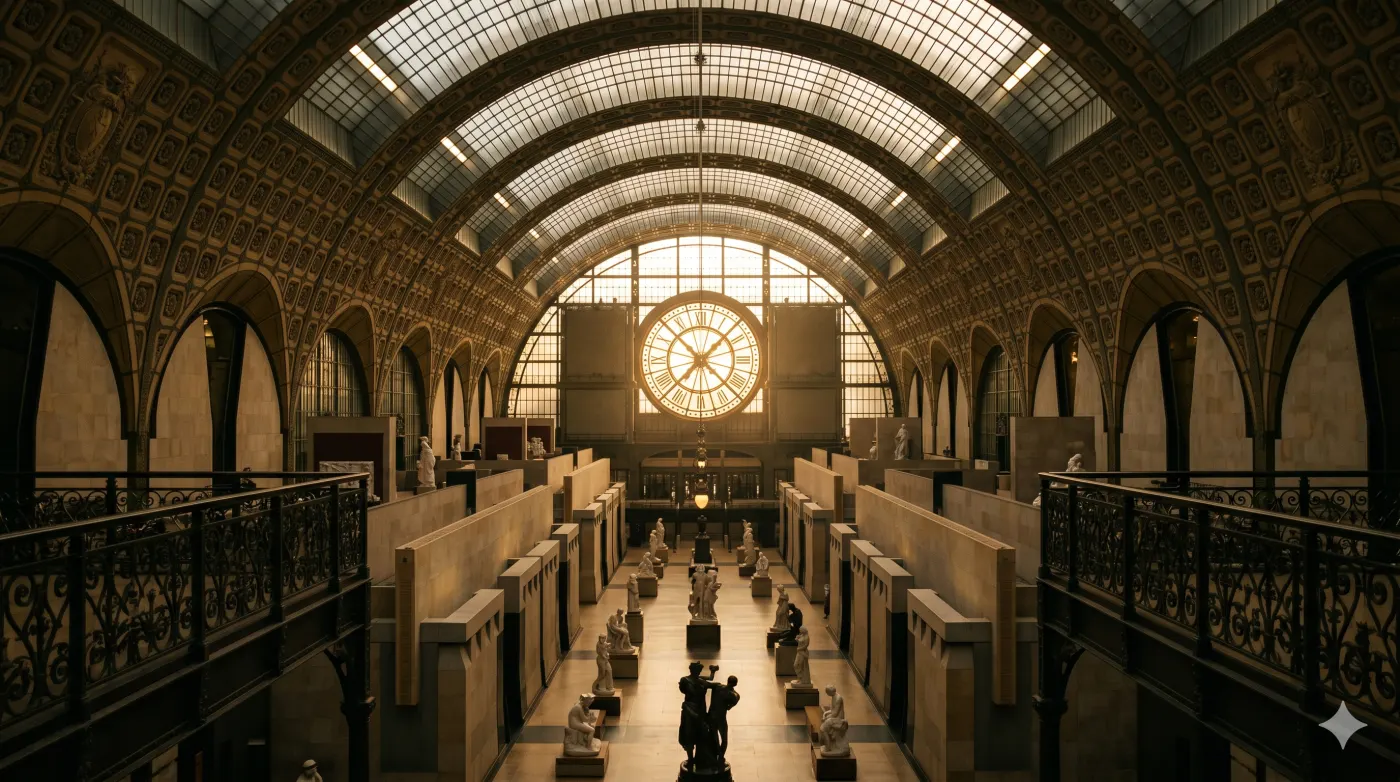 Musee d'Orsay galleries